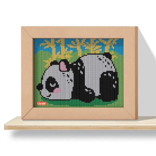 Set de creație Quercetti Pixel Art Kawaii 4 planse Design Panda Q0797 6+/ Multicolor Multicolor photo 2