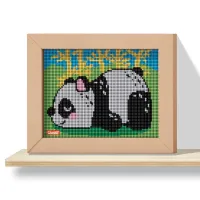 Креативный набор Quercetti Pixel Art Kawaii 4 planse Design Panda Q0797 6+/ Разноцветный Разноцветный photo 2