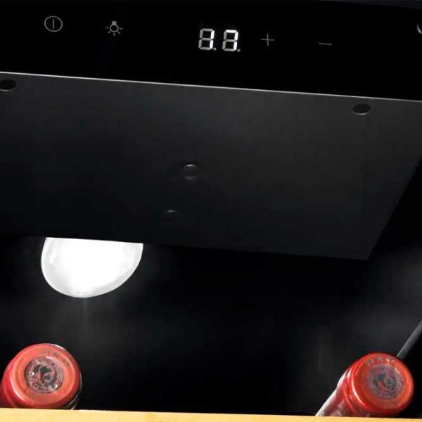 Frigider pentru vin Electrolux EWUS020B5B 5 ° С - 20 °С/ Black photo 6