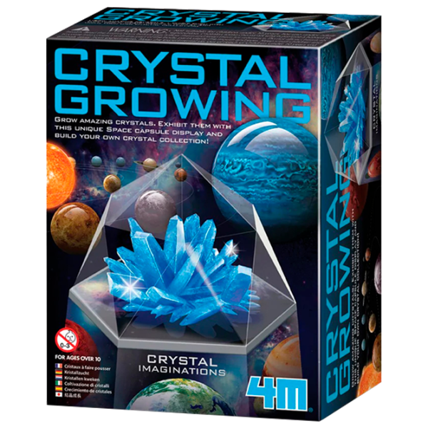 Set de creație 4M Crystal Growing Crystal Imaginations 00-03930 10+/ Multicolor Blue photo 1