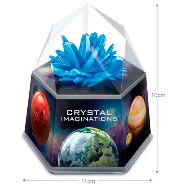 Set de creație 4M Crystal Growing Crystal Imaginations 00-03930 10+/ Multicolor Blue photo 4