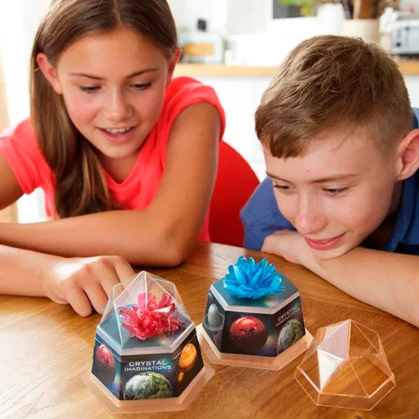 Set de creație 4M Crystal Growing Crystal Imaginations 00-03930 10+/ Multicolor Blue photo 5