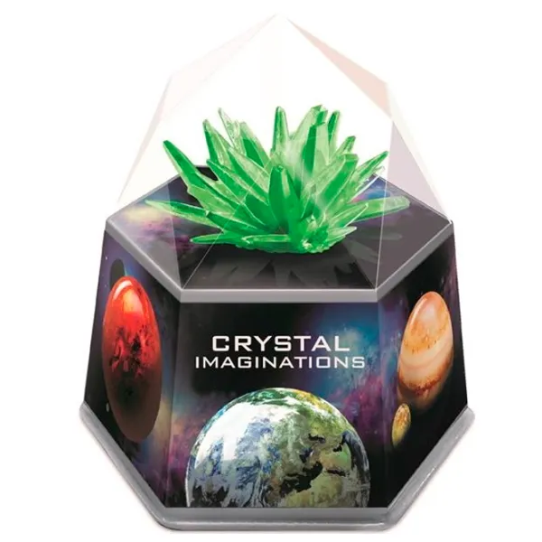 Set de creație 4M Crystal Growing Crystal Imaginations 00-03931 10+/ Multicolor Green photo 2