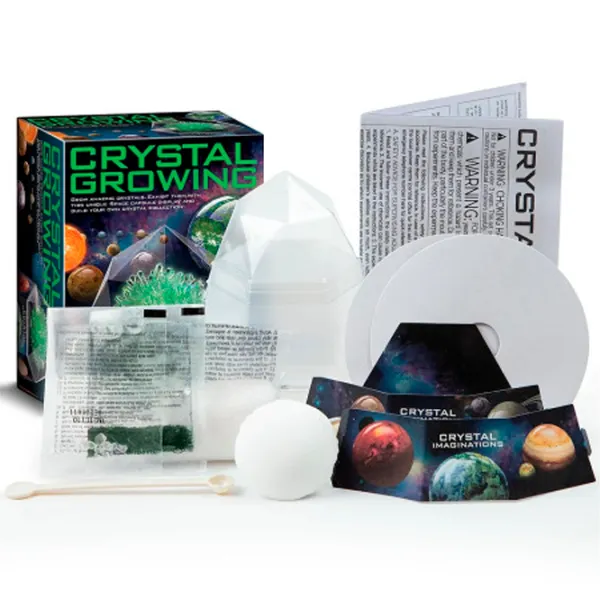 Set de creație 4M Crystal Growing Crystal Imaginations 00-03931 10+/ Multicolor Green photo 4