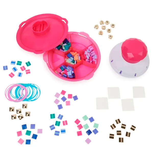 Set de creație Spin Master Cool maker PopStyle Tile Bracelet Maker 6067289 7+/ Multicolor Pink photo 3