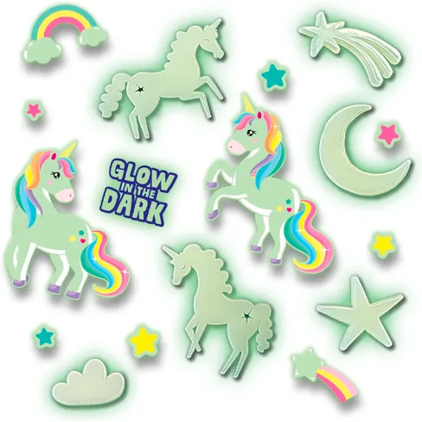 Set de creație SES Explore Glowing unicorns 25128S 5+/ Multicolor Green photo 2