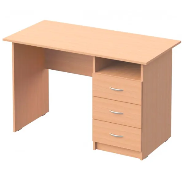 Masă de birou Tisam 4102_БАп PAL/ Brown photo 1