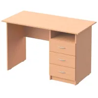 Офисный стол Tisam 4102_БАп ДСП/ Brown