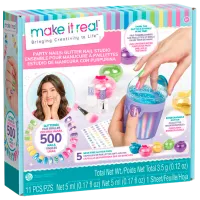 Креативный набор Make It Real Bringing Creativity to Life Party Nails 2467M 8+/ Разноцветный Разноцветный