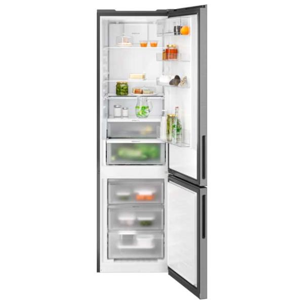 Frigider Electrolux ENT7MD36X cu congelator jos 362 l / 202 cm / Inox photo 2