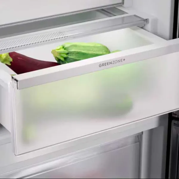 Frigider Electrolux ENT7MD36X cu congelator jos 362 l / 202 cm / Inox photo 5