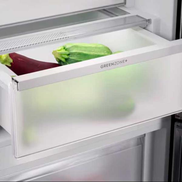Frigider Electrolux ENT7MD36X cu congelator jos 362 l / 202 cm / Inox photo 5