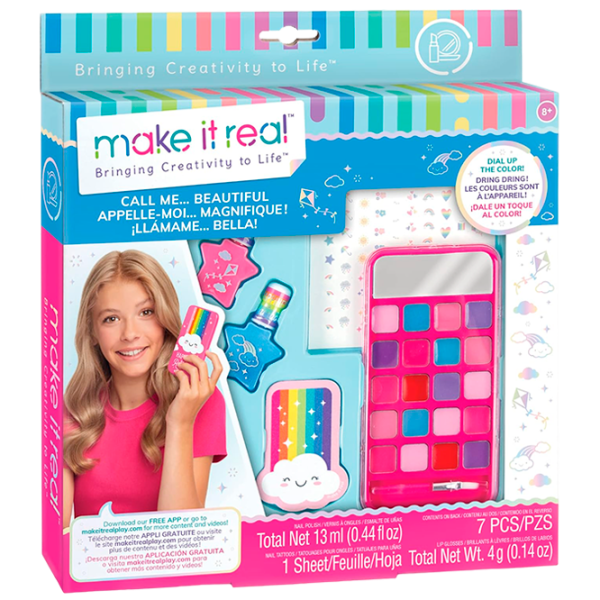 Креативный набор Make It Real Bringing Creativity to Life Phone palette and Nail Art set 2307M 8+/ Разноцветный Pink photo 1