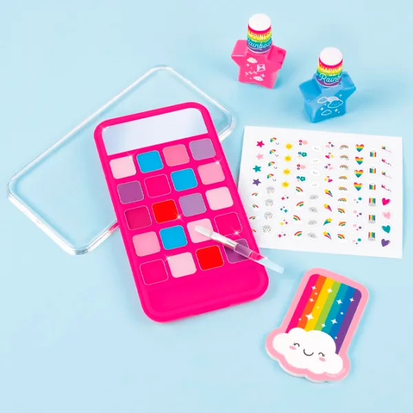 Креативный набор Make It Real Bringing Creativity to Life Phone palette and Nail Art set 2307M 8+/ Разноцветный Pink photo 2