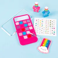Креативный набор Make It Real Bringing Creativity to Life Phone palette and Nail Art set 2307M 8+/ Разноцветный Pink photo 2