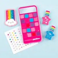 Креативный набор Make It Real Bringing Creativity to Life Phone palette and Nail Art set 2307M 8+/ Разноцветный Pink photo 4