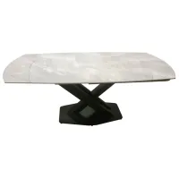 Masă de bucătărie extensibilă Magnus T405 Ceramică/ Gray photo 2