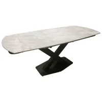 Masă de bucătărie extensibilă Magnus T405 Ceramică/ Gray photo 3