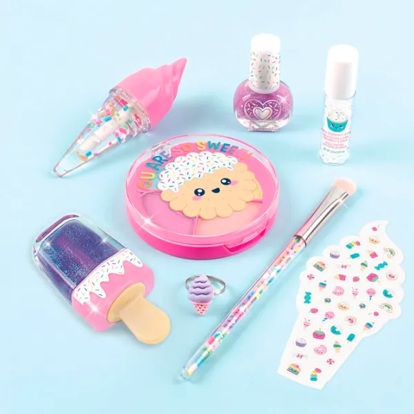Set de creație Make It Real Bringing Creativity to Life Candy Shop Cosmetic Set 2700M 8+/ Multicolor Pink photo 3