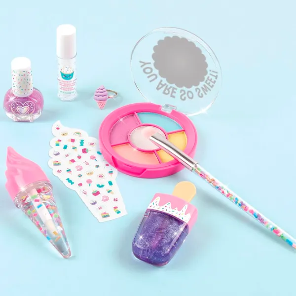 Set de creație Make It Real Bringing Creativity to Life Candy Shop Cosmetic Set 2700M 8+/ Multicolor Pink photo 4