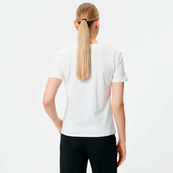 Tricou pentru femei Koton 4SAK50101EK 100% bumbac/ White photo 3