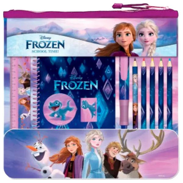Креативный набор Jiri Models Frozen School time 04378I 3+/ Разноцветный Blue photo 1