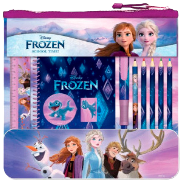 Креативный набор Jiri Models Frozen School time 04378I 3+/ Разноцветный Blue photo 1