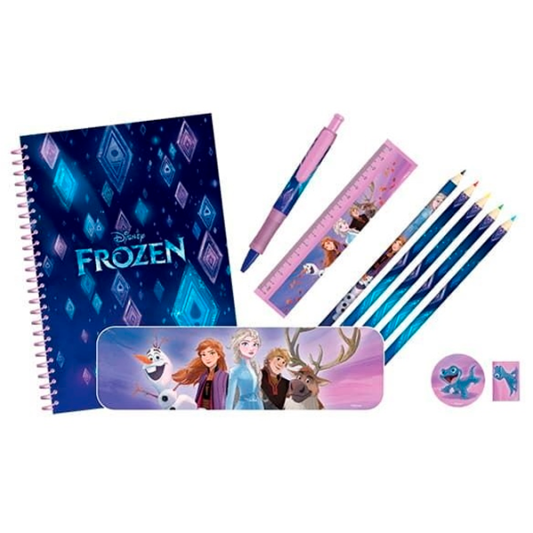 Креативный набор Jiri Models Frozen School time 04378I 3+/ Разноцветный Blue photo 2
