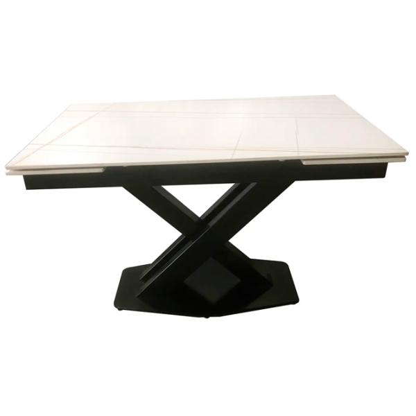 Masă de bucătărie extensibilă Magnus T401 Ceramică/ White photo 2 Masă de bucătărie extensibilă Magnus T401 Ceramică/ White photo 2