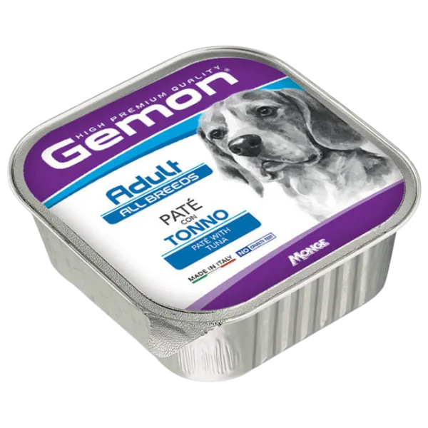 Hrană pentru câini umedă Monge Gemon Dog Pate M30045 0.15 kg / Ton photo 1