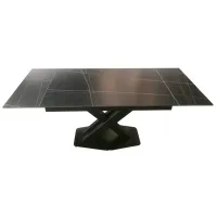 Кухонный стол раскладной Magnus T401 Керамика/ Черный
