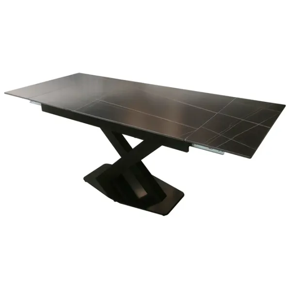 Кухонный стол раскладной Magnus T401 Керамика/ Черный photo 2 Кухонный стол раскладной Magnus T401 Керамика/ Черный photo 2