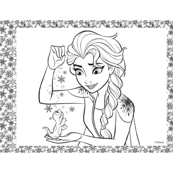 Креативный набор Jiri Models Frozen Blowing creative set 47918I 3+/ Разноцветный Blue photo 5
