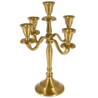 Suport pentru lumânări Gold 32394 Cantitatea în set - 1/ Metal