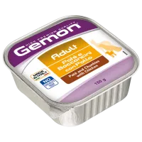 Hrană pentru câini umedă Monge Gemon Dog Pate M30029 0.15 kg / Găină