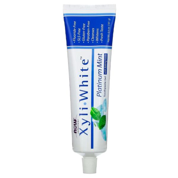 Pastă de dinţi NOW XyliWhite Platinum Mint 181 g photo 1