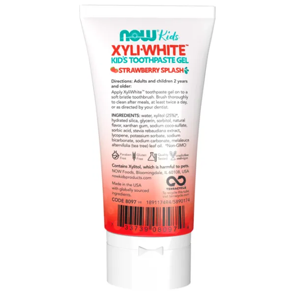 Pastă de dinţi NOW XyliWhite Strawberry Splash 85 g photo 2 Pastă de dinţi NOW XyliWhite Strawberry Splash 85 g photo 2