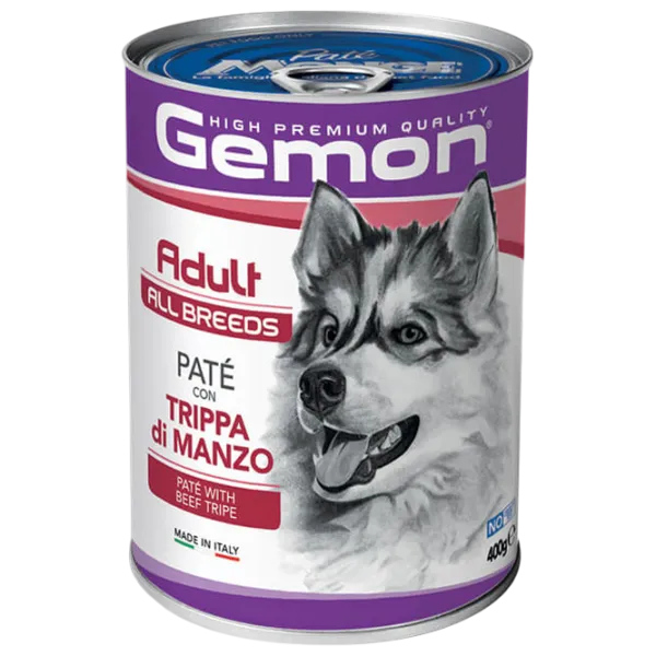Hrană pentru câini umedă Monge Gemon Dog Pate M38780 0.4 kg / Vită photo 1 Hrană pentru câini umedă Monge Gemon Dog Pate M38780 0.4 kg / Vită photo 1