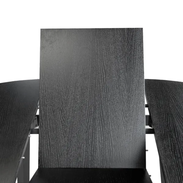 Masă de bucătărie extensibilă DecoPrim Mars PAL/ Black photo 4 Masă de bucătărie extensibilă DecoPrim Mars PAL/ Black photo 4