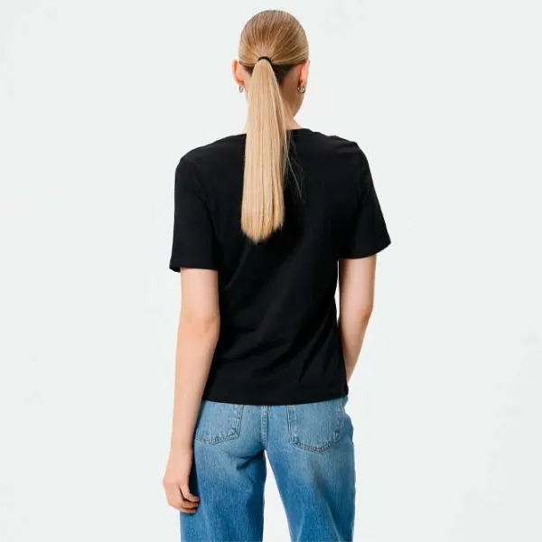 Tricou pentru femei Koton 4SAK50059EK 100% bumbac/ Black photo 3