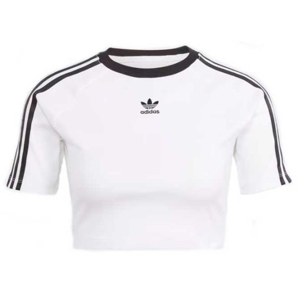 Футболка для женщин Adidas W 3S Baby T 94% хлопок/ White photo 1