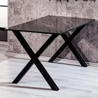 Masă de bucătărie Moda Life Matrix Maxima Black photo 2