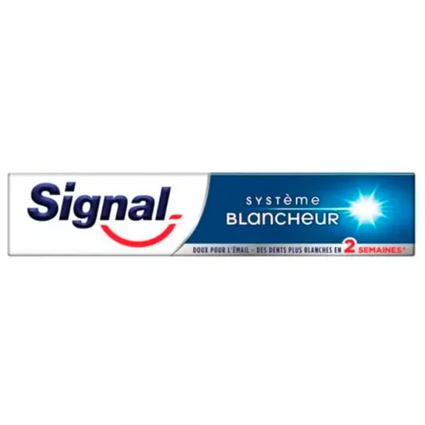 Pastă de dinţi Signal Sistem de albire 75 g photo 1 Pastă de dinţi Signal Sistem de albire 75 g photo 1