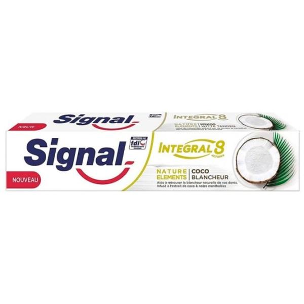 Зубная паста Signal Integral 8 Nature Coconut 75 г photo 1 Зубная паста Signal Integral 8 Nature Coconut 75 г photo 1