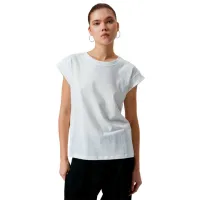 Футболка для женщин Koton 4SAL10269IK 100% хлопок/ White