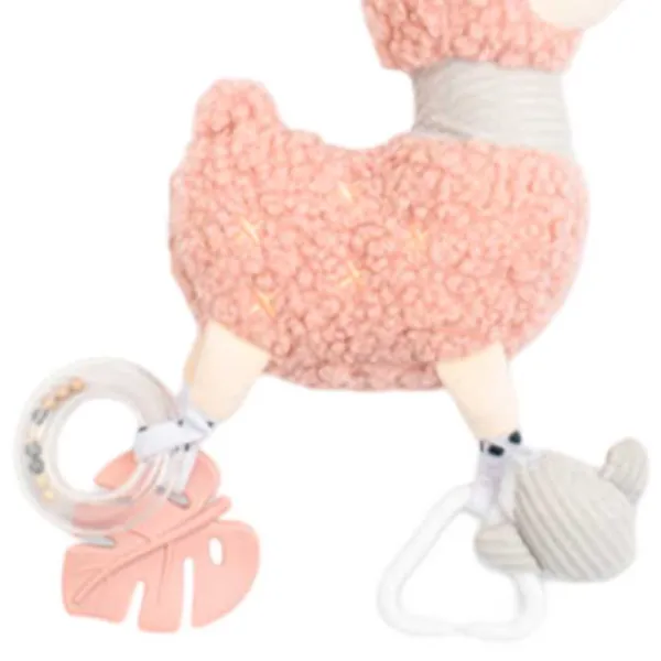 Jucărie moale New Baby Animals 53896 1+/ Pink photo 5