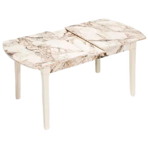 Masă de bucătărie extensibilă Moda Life Sofia PAL/ White photo 2