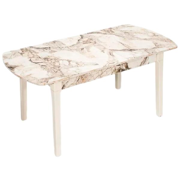Masă de bucătărie extensibilă Moda Life Sofia PAL/ White photo 3