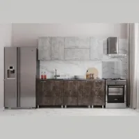 Bucătărie ML-Mobila Jazz MDF/ Gray