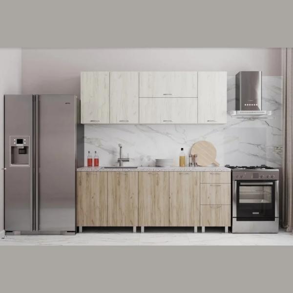 Bucătărie ML-Mobila Jazz MDF/ White photo 1 Bucătărie ML-Mobila Jazz MDF/ White photo 1